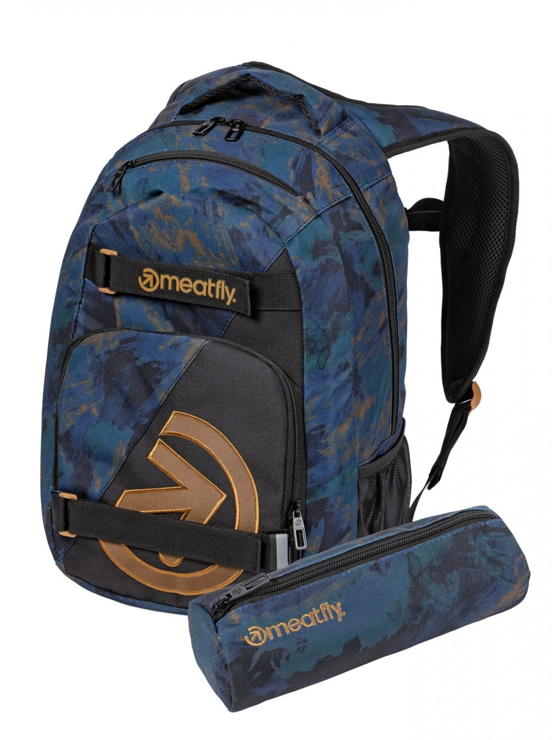 Meatfly batoh Exile Mossy Navy 24 L Modrá Objem 24 L